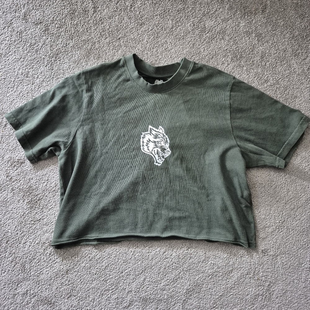 Green Darc Sport Crop